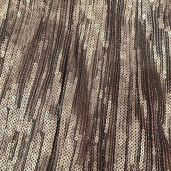 Anthropologie Grey Amelie Beaded Cami Top, Adjustable Straps, ruffled Hem| 8 - Picture 8 of 10